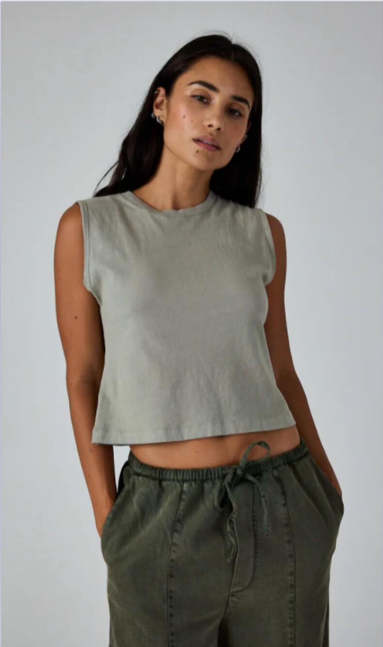NEW ASHER maya muscle tee in sagebrush
